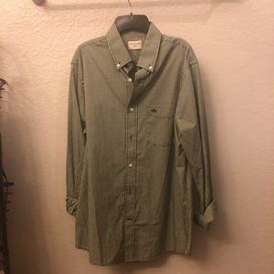 Green Dickies long sleeve button up